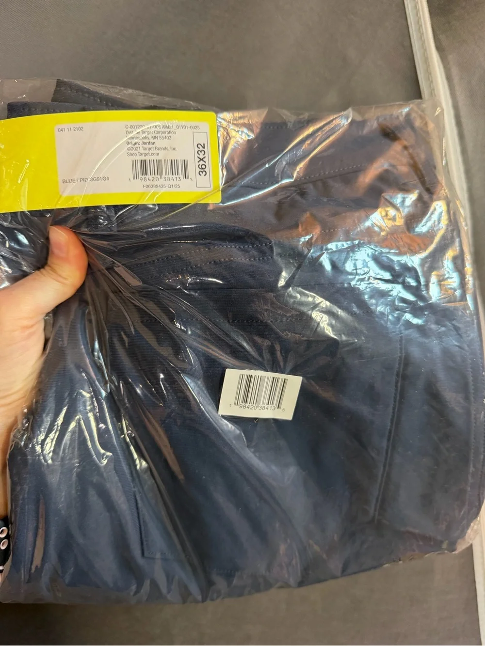 all in motion navy chinos